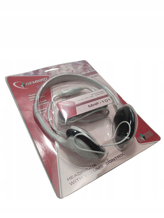 Słuchawki nauszne przewodowe Gembird MHP-101-W