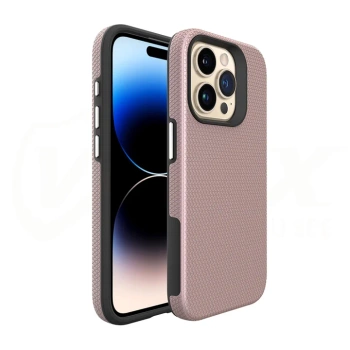 Etui Vmax Triangle Case do iPhone 15 Pro 6,1" różowo-złota