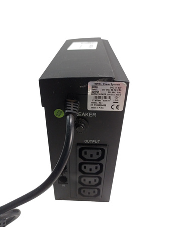 Zasilacz awaryjny UPS Ever Duo II 500 500VA 300W