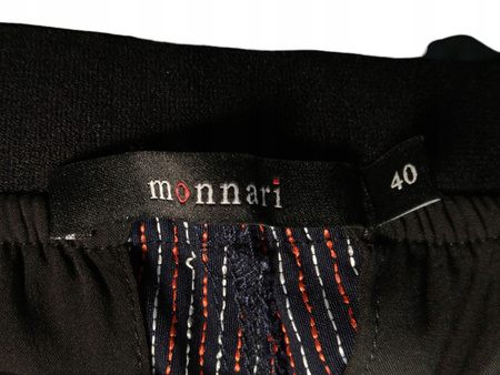 SPODNIE DAMSKIE MONNARI ROZMIAR 40 GRANATOWE