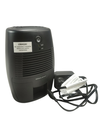 Osuszacz powietrza GÖTZE & JENSEN DH500 0,25l/24h 21W 0,5L czarny
