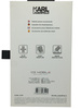 Plecki Etui Karl Lagerfeld Silicone Karl Head do Apple iPhone 14 Różowy