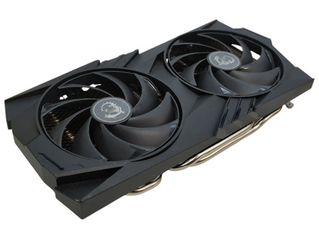 Chłodzenie karty graficznej NVIDIA MSI RTX 4060 Gaming X