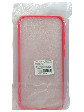 Etui Plecki do Samsung Galaxy S23 Plus Silicon Case czerwone