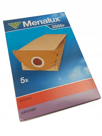 Worki papierowe do odkurzacza Menalux 3585P (5 sztuk)