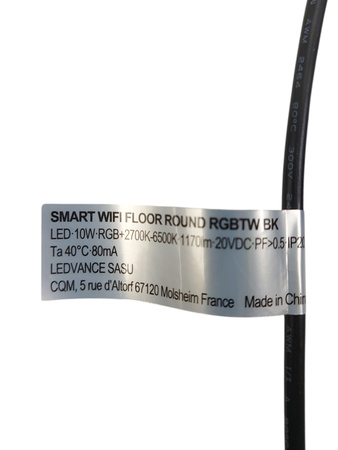 Lampa podłogowa LED Floor Round RGB Tunable White 14W 1170lm OSRAM