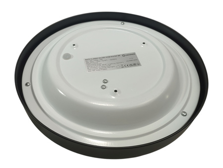 Plafon łazienkowy LEDVANCE Bathroom Classic Round 31cm Czarny E27 IP44