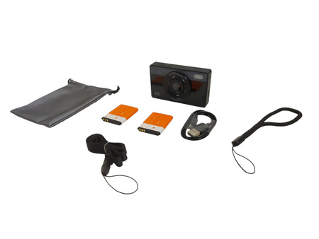 Aparat cyfrowy dla dzieci 64GB - 48MP, 2K wideo, 16x zoom kompaktowy