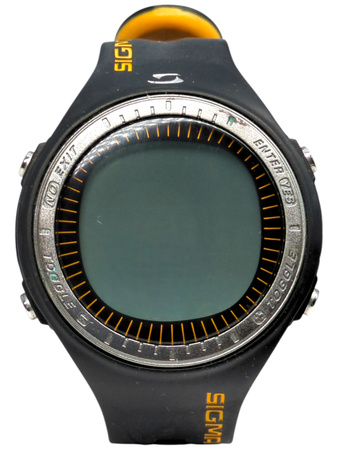 Zegarek męski na pasku Sigma PC25.10 czarny