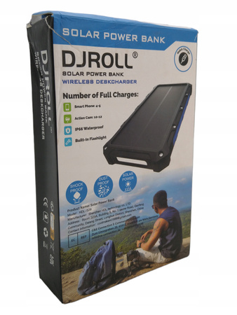 Powerbank solarny DJROLL HDL-529 36000mAh