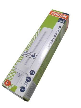 Świetlówka kompaktowa DULUX D G24D-2 18W 4000K 1200lm 10 Sztuk