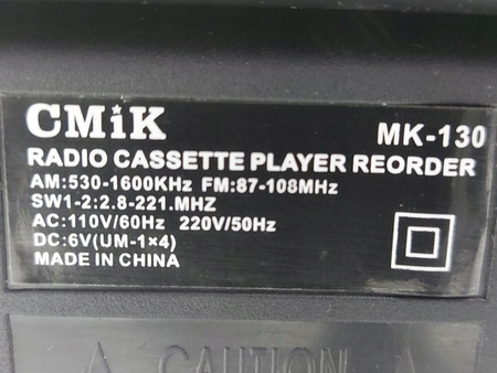 Radiomagnetofon Cmik MK-130
