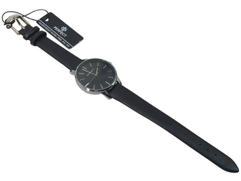 Zegarek damski na pasku PERFECT E374-03 czarny