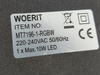LAMPKA NOCNA OZDOBNA SPIRALNA WOERIT 10W LED NT7196-RGBW