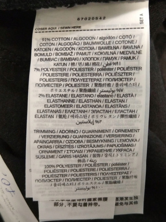 SPODNIE JEANSOWE DAMSKIE MNG ROZMIAR 40 CZARNE