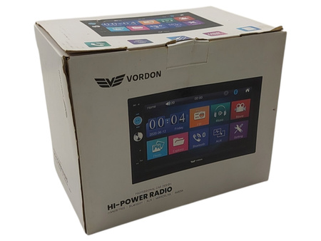 Radio samochodowe VORDON HT-877BT 2 DIN 4x60W