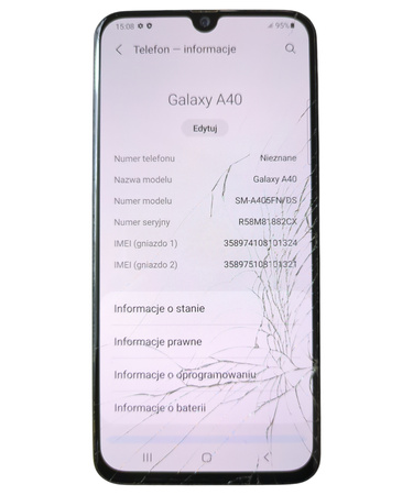 Smartfon Samsung Galaxy A40 SM-A405FN/DS 5.9" 4/64GB 16MP NFC Dual SIM