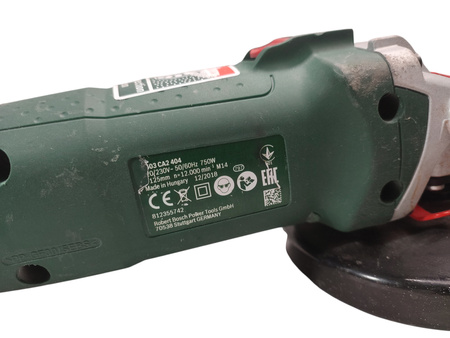 Szlifierka Bosch PWS 750-125 750 W 125 mm 12000 obr/min SoftGrip