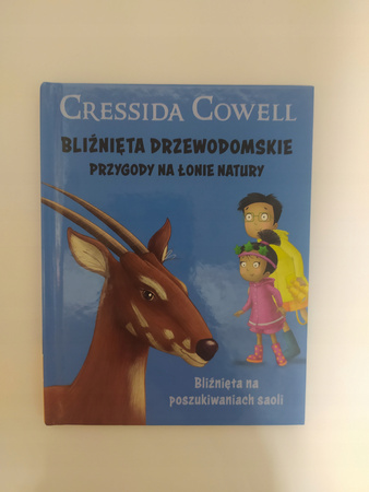 KSIĄŻKA BLIŹNIĘTA DRZEWODOMSKIE CRESSIDA COWELL