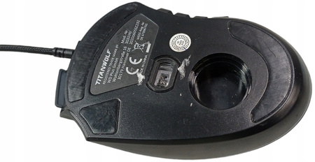 Mysz przewodowa 303339 TITANWOLF LAW