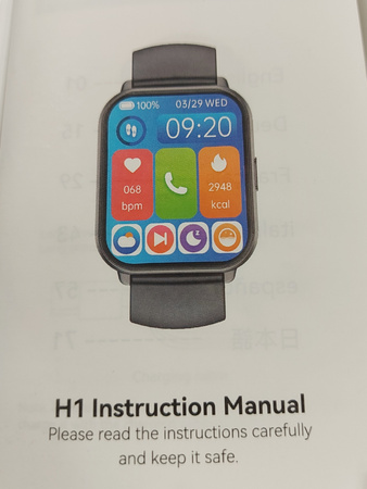 Smartwatch Ruimen H1 Złoty