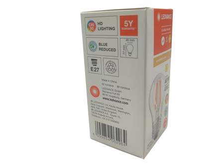 Żarówka LED E27 3,4W 470lm 2700K ciepła Filament Ledvance 10 sztuk