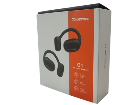 BEZPRZEWODOWE SŁUCHAWKI NAUSZNE TRUEFREE O1 BT 5.3 MIC 45H ODTWARZANIA