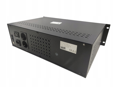 Zasilacz awaryjny UPS1200-R-LI rack LCD 1200VA 720W 2xSchuko USB