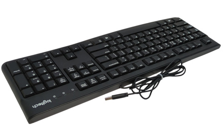 Klawiatura Logitech K120 Keyboard czarna USB
