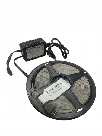 Taśma LED RGB 5W 5V 5m wielokolorowa