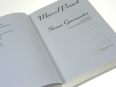W POSZUKIWANIU STRACONEGO CZASU 3 STRONA GUERMANTES MARCEL PROUST