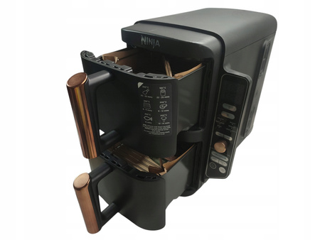 FRYTKOWNICA BEZTŁUSZCZOWA AIR FRYER NINJA DOUBLE STACK XL SL400EUCP 9,5L