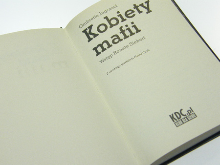 KSIĄŻKA KOBIETY MAFII OMBRETTA INGRASCI