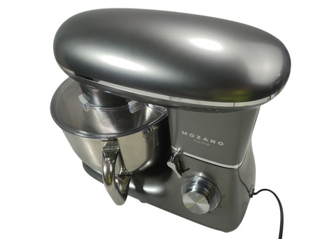 Robot kuchenny planetarny Mozano AGD/ROB/01 1400 W miska 6,3 l czarny