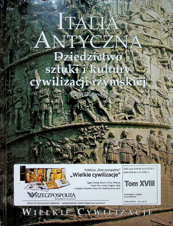 Italia antyczna Dziedzictwo sztuki i kultury cywilizacji rzymskiej