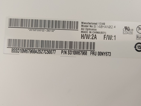 Matryca AU Optronics B140HAN02.4 14" Full HD IPS Matowa 30-pin eDP