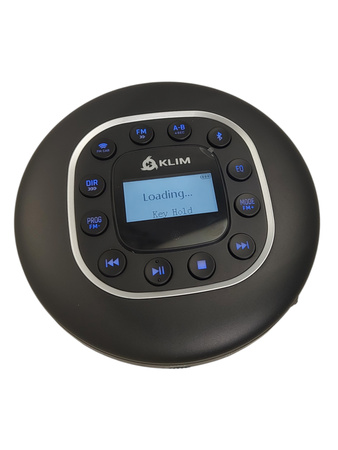 PRZENOŚNY ODTWARZACZ CD DISCMAN + SŁUCHAWKI BLUETOOTH FM SD Klim Journey