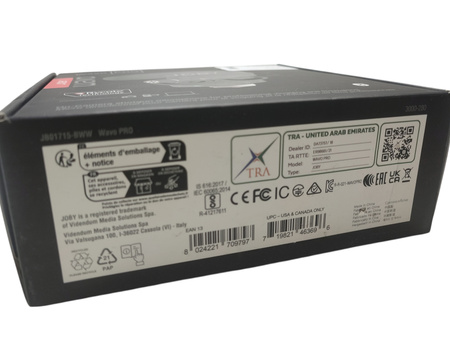 Profesjonalny mikrofon pojemnościowy Joby Wavo Pro Czarny