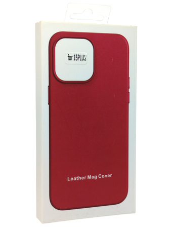 Etui Plecki do Apple Iphone 15 Plus Lether Mag Cover