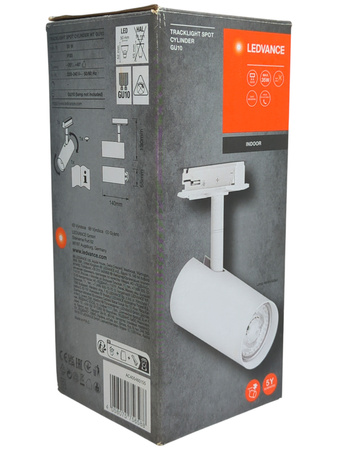 Oprawa szynowa LEDVANCE TRACKLIGHT SPOT CYLINDER GU10 35W MAX White