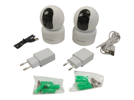 KAMERA IP WEWNĘTRZNA MONITORING NIANIA ELEKTRONICZNA GALAYOU G2 ZESTAW 2SZT