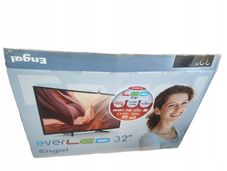 Telewizor Engel LE3260T2 32 cale HD LED DVB-T2 HDMI USB czarny