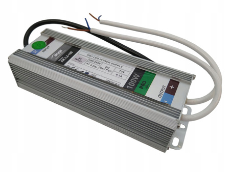 Zasilacz impulsowy hermetyczny do LED Akyga AK L2 100 12V / 8.3A 100W IP67