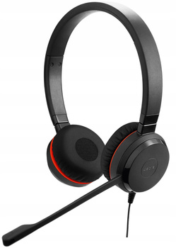 Słuchawki JABRA Evolve 30 II MS Stereo Nauszne z mikrofonem