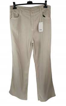 SPODNIE DAMSKIE C&A ROZMIAR 44 KREMOWE