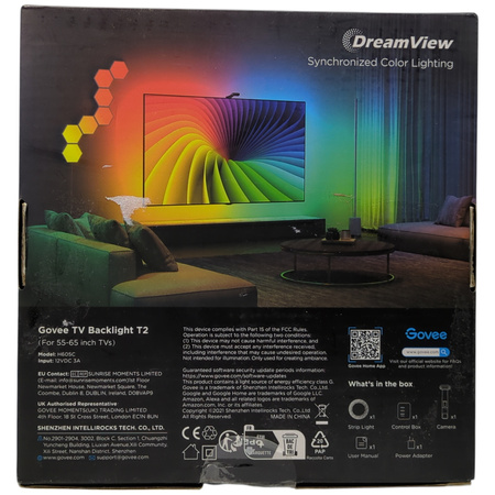 Taśma LED dla TV 55-65 cali Govee H605C Envisual TV Backlight T2 RGBIC WiFi