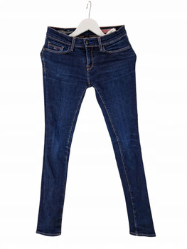 Tommy Hilfiger Damskie Spodnie Jeansowe Granatowe XS