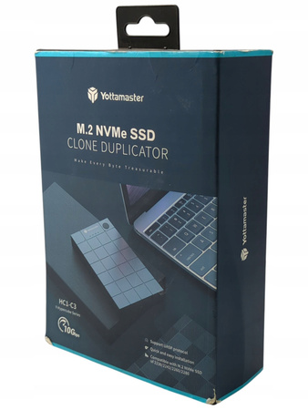 DUPLIKATOR DO DYSKÓW M.2 NVME SSD YOTTAMASTER HC1-C3 10 Gb/S