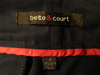 SPODENKI DAMSKIE BETTE&COURT ROZMIAR S GRANATOWE