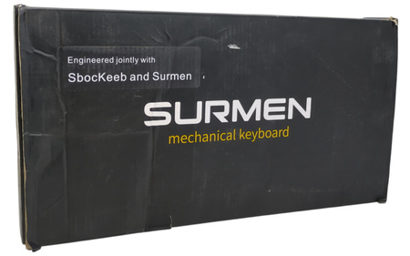 Klawiatura Surmen Mechaincal Keyboard V400 KLAWIATURA QWERTY